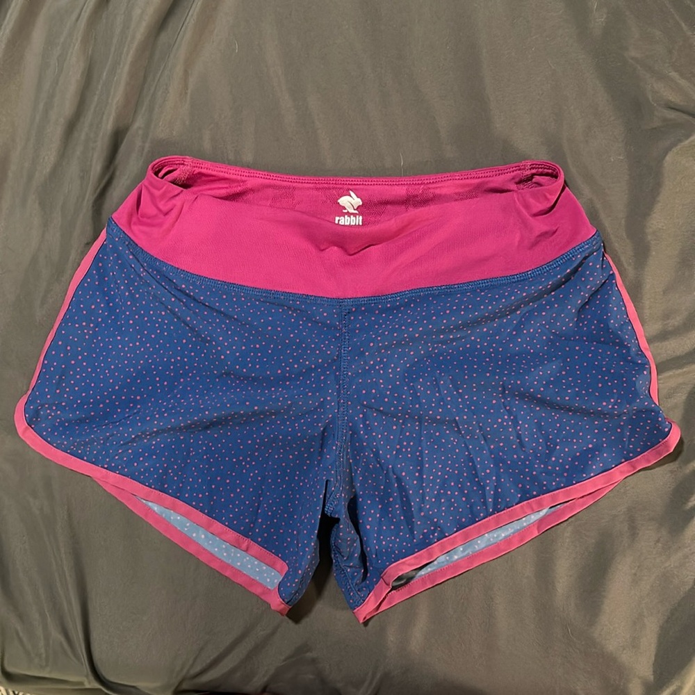 Rabbit running shorts.  I think these are the Catch Me if You Can shorts.